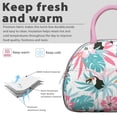 thumbnail image 3 of Monstera Magic Lunch Bag - Iconic Split-Leaf Design, Insulated Tote for Urban Jungle Lovers, 3 of 4