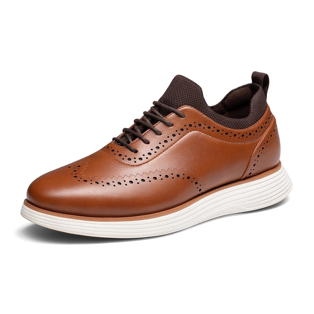 Zapatillas Oxford de Vestir MaxFlex con Detalles Wingtip para Hombre Bruno Marc
