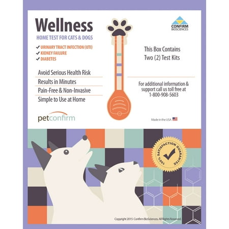 Petconfirm Wellness Home Test Kit pour chats et chiens