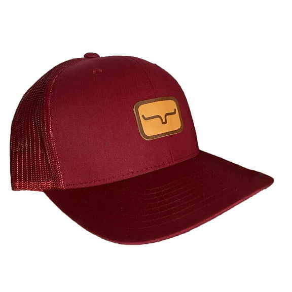 Kimes Ranch Unisex Snap Shot Adjustable Snap Back Baseball Cap (Burgundy)