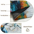 thumbnail image 6 of Colorful Cow 4x6 Area Rugs for Living Room, Rustic Animal Abstract Cattle Wood Grain Non Slip Floor Mat Washable Low-Profile Indoor Carpet for Bedroom, Dining Room, Bathroom, 6 of 9