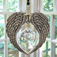 thumbnail image 3 of IKemiter Angel Wing Crystal Hanging Ornament Exquisite Suncatcher Personalized Metal Pendant for Home Window, 3 of 6