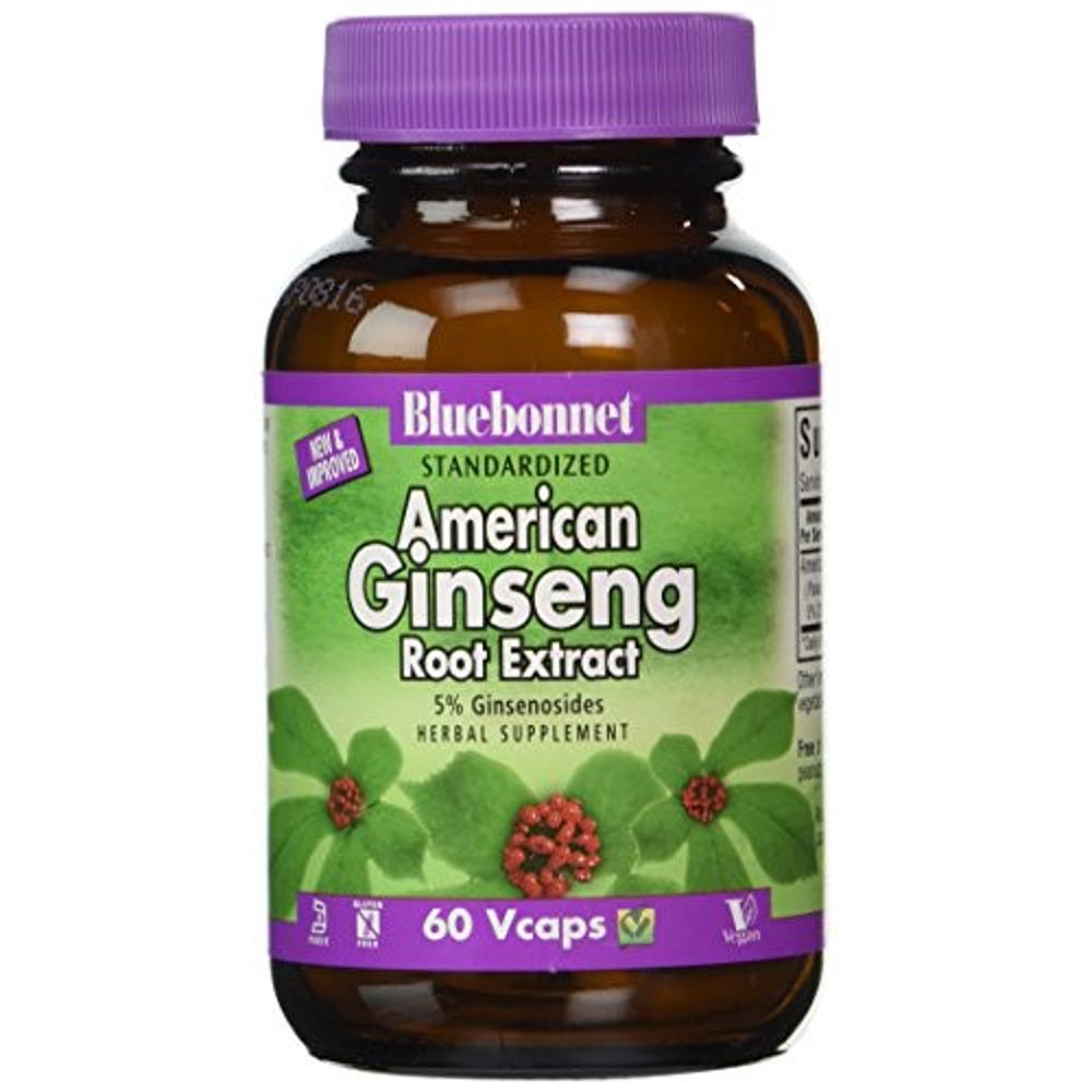 Standardized American Ginseng Root Extract, 60 Ct Walmart