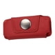 thumbnail image 4 of Estuche para gafas de sol con visera para coche, con cierre magnético oculto y colgador, apto para SUV. Rojo, 4 of 6