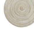 thumbnail image 5 of ievspot Round Placemat Heat Resistant Non slip Heat Insulation Dining Table Decoration Pad Coaster Kitchen Supplies, 5 of 8