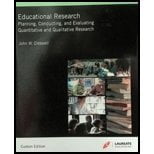 Pre-Owned Educational Research: Planning, Conducting, and Evaluating Quantitative and Qualitative Research, 1/e (Unknown) 1256896098 9781256896098