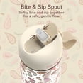 thumbnail image 6 of Bentgo Kids Water Bottle - Leak-Proof, Durable Tritan PFAS- & BPA-Free 15 fl oz, Kids/Toddlers Ages 3+ for School & Sports; Bite & Sip Spout, Carrying Handle, Dishwasher Safe (Cowgirl Dreams), 6 of 8