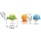 thumbnail image 5 of Juego de sonajeros - Sonajero con ventosa con tres animales marinos, juego de juguetes educativos para bebés, multicolor, 5'' x 2'' TUNC Sencillez, 5 of 5