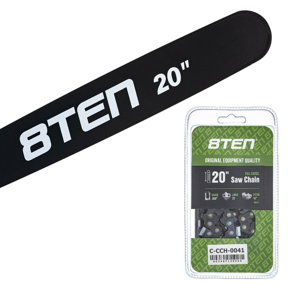 8TEN 20" Chainsaw Bar & Chain .058 3/8 72DL for Husqvarna 35RSF72E MK1010443