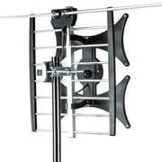 Five Star Black Multi-Directional HDTV Antenna - 150 mile Range, UHF/VHF, 4K Ready