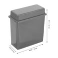 thumbnail image 2 of AURARMLET 1 Set Slide Holder Plastic Storage Rack for Laboratory Equipment Grey, 2 of 5