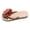A Beige Pink, variant on Women's Flower Platform Flip Flips Lightweight Beach Sandals Cute Trendy Vacation Open Toe Slide Shoes 2026 Beige Size 8