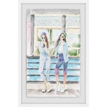 Parvez Taj "Fastfood Fashion III" Framed Painting Print