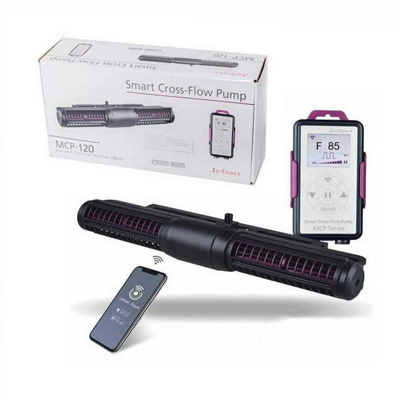 Jebao MCP-120 Sine Wave Cross Flow wavemaker Aquarium Reef Coral Fish Pump (PET-MCP-120)