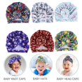 thumbnail image 4 of Baby Turban Floral Hat for Baby Wearing 6Pcs Assorted Color Headwraps, 4 of 5