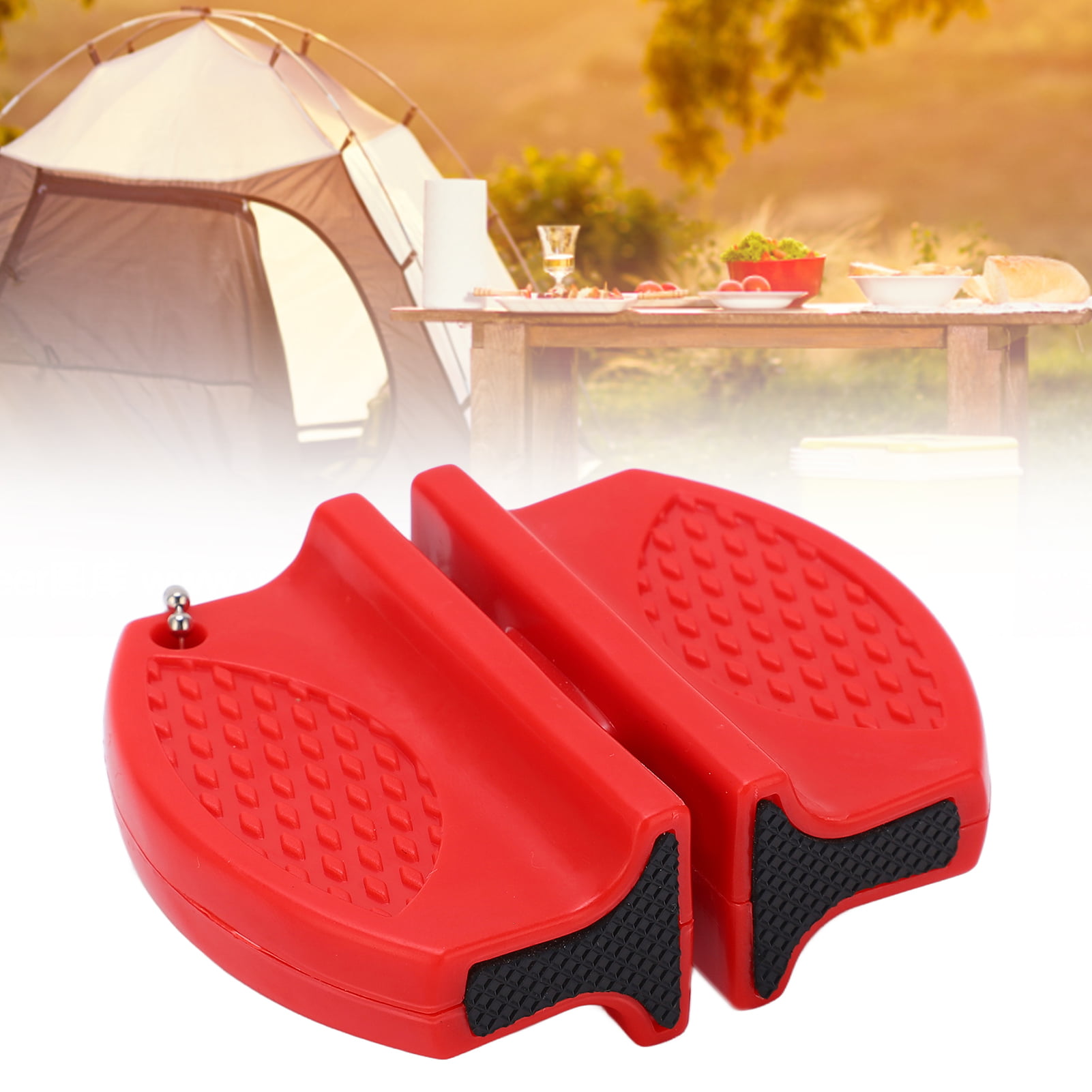 Portable Mini kitchen Knife Sharpener Two-stage Camping Pocket nife  Sharpener