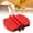 Red, variant on YAHHU Portable Mini Knife Sharpener Multifunctional Double Sided Pocket Knife Sharpening Tool for Outdoor Camping Hunting Kitchen Essential Black Color Fast Sharpening 3.15 inches / 8 cm Length