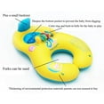 thumbnail image 4 of Baby Kids Mother Inflatable Swim Ring Swimming Pool Float Water Seat Chair Fun, 4 of 7