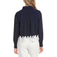 thumbnail image 2 of Gracia womens  Blouse, m, Blue, 2 of 3