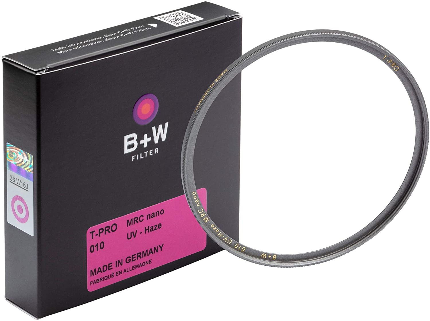 B+W 58mm XS-PRO MRC Nano UV Haze Protective UV Filter Ultra-thin Camera Lens 