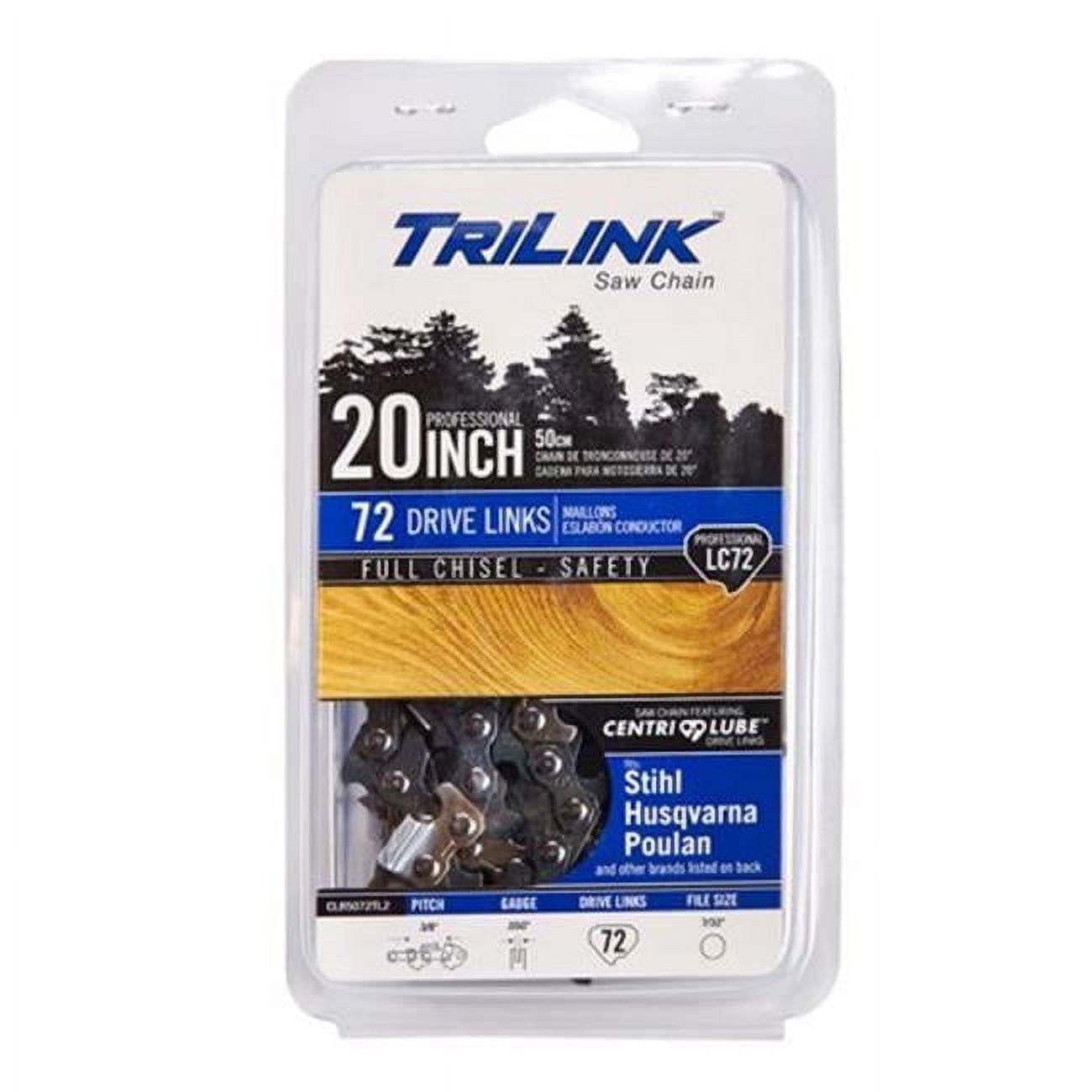 Trilink Saw Chain CL76381TL2 Full Chisel Chain 81
