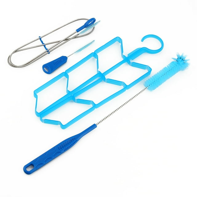 Fugacal Water Bladder Cleaning Kit, Compact Small Brush Folding Rack Hydration Water Cleaning Tool, Durable Easy To Store For Outdoor Product Outdoor Picnic