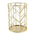 thumbnail image 1 of Bolígrafo de Geométrico / Portalápices Soporte de Cepillo de Maquillaje de Bolígrafo de Alambre para Suministros de Oficina dorado Colco portaplumas porta bolígrafos, 1 of 8