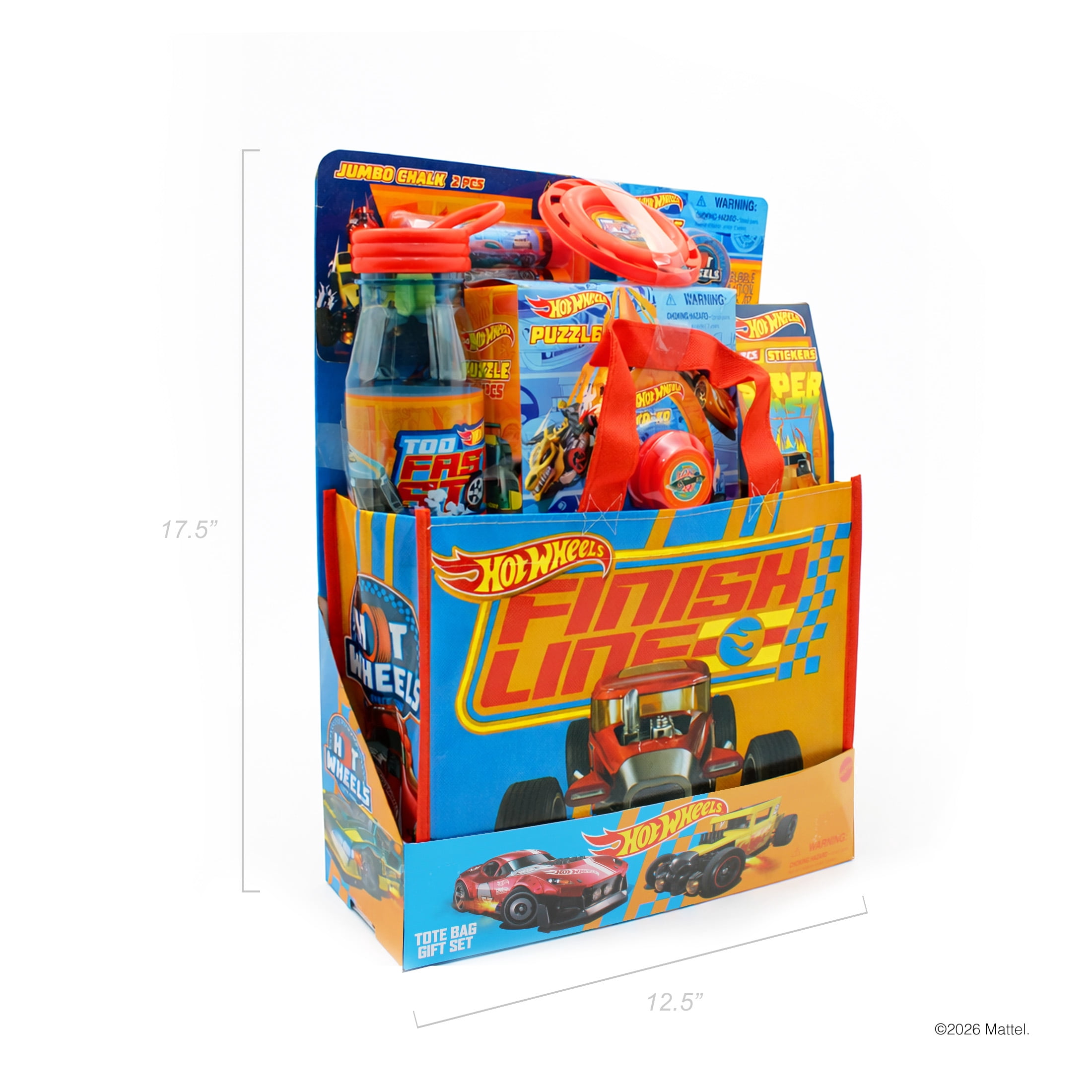 Hot Wheels Tote Prefilled Gift Set