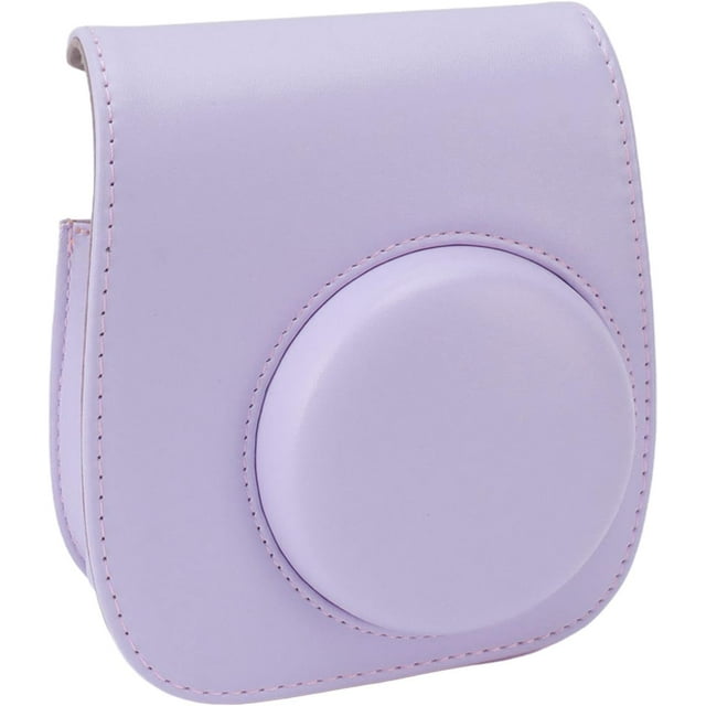 ZOUSSIQI Sac pour Appareil Photo Instantané en Cuir PU avec Sangle Réglable, Adapté pour Fujifilm Mini 12 et 11, Design Compact et Léger, Idéal pour les Voyages et les Activités Extérieures () CA919-8205