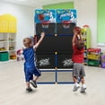 thumbnail image 2 of Patiojoy Kids Basketball Hoop Arcade Game Double Shot Basketball Arcade with 2 Shatterproof Backboards, 2 of 10