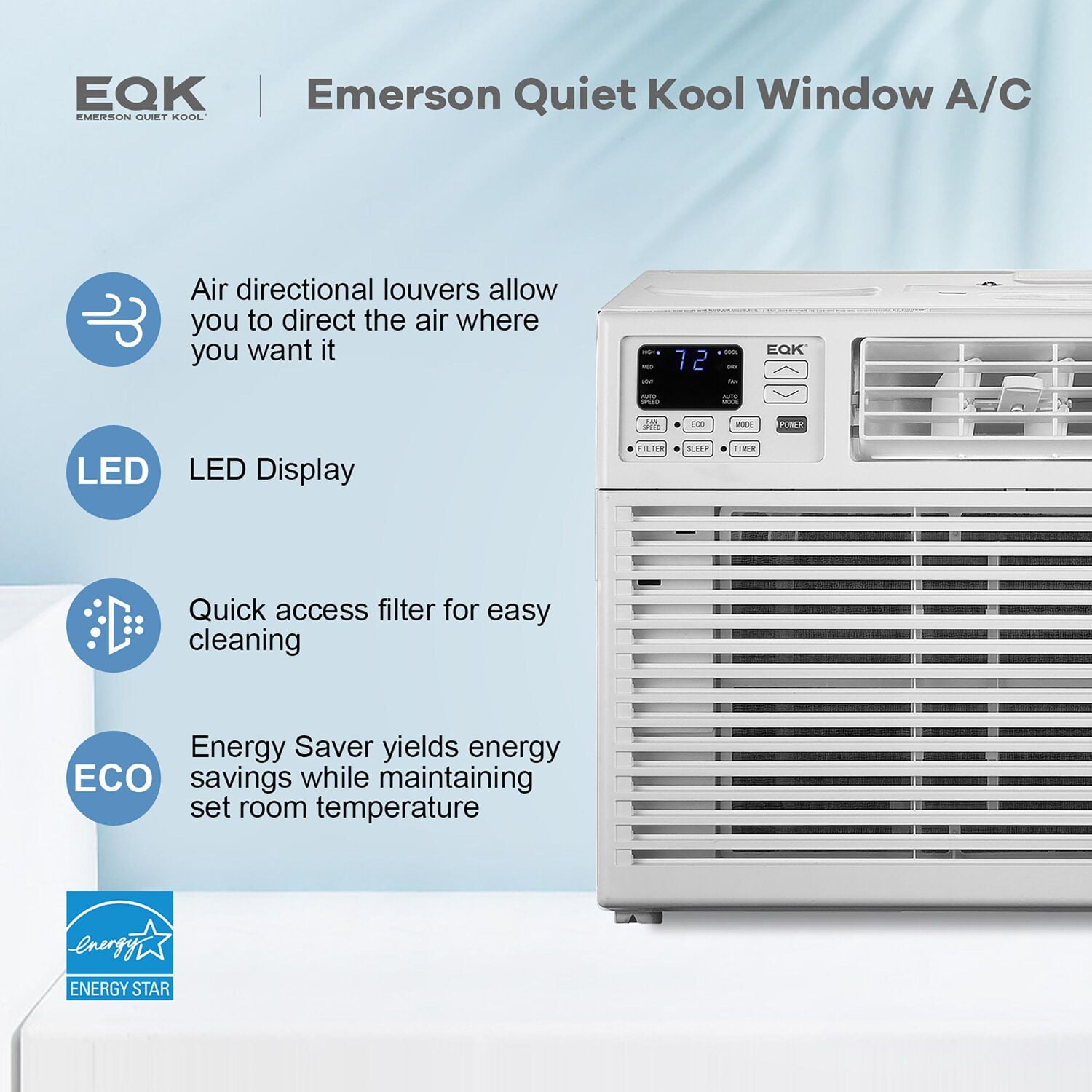 emerson quiet kool 6000 btu