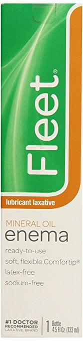 Fleet Mineral Oil Enema, Latex Free - 4.5 fl oz