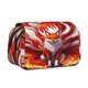 thumbnail image 1 of Disketp Red Sun Flame Fox Estuche de Lápices de Doble Capa con Tapa Abatible y Cremallera, Organizador Escolar para Adolescentes y Adultos, 1 of 7