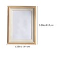 thumbnail image 2 of LEEYNEER 1pc Simple Picture Frame Resin Photo Frame Creative Photo Holder (Beige), 2 of 6