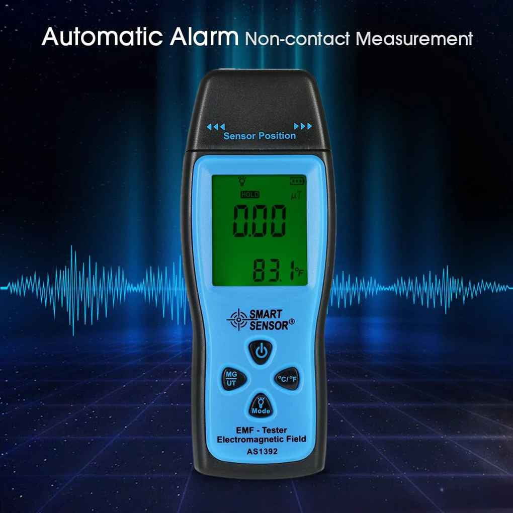 Pen Type Non-Contact Electromagnetic Field Radiation Detector Mini EMF Tester Meter Electromagnetic Radiation Detector 
