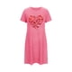 thumbnail image 4 of Camisón corto de mujer, vestido de largo medio con estampado de moda, camisón corto extragrande de mujer, camisón de manga corta con estampado de pecho a la moda, camisón de mujer, 4 of 6