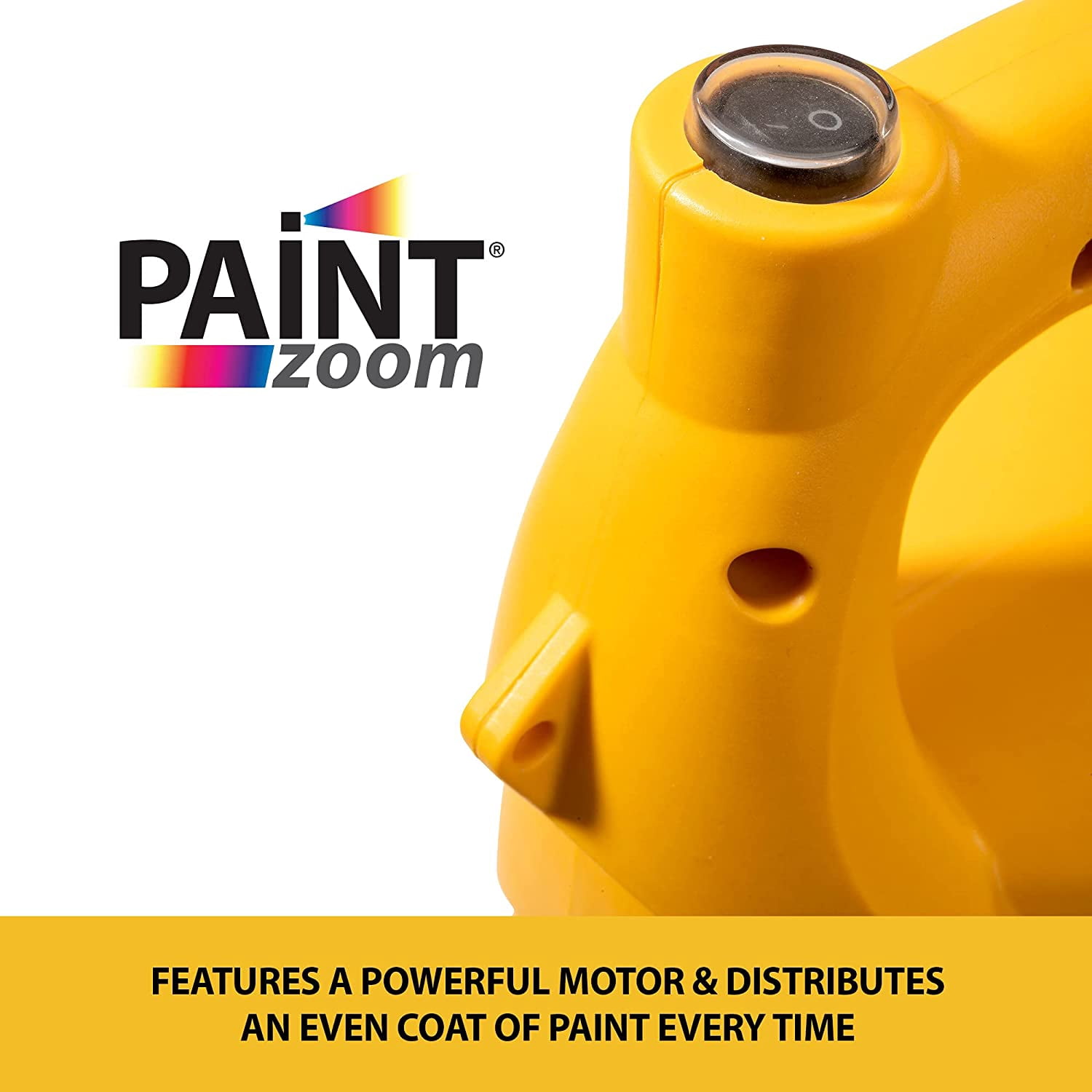 Paint Zoom Deluxe 3000 Series Paint Sprayer | Powerful & Durable 700-watt Spray Gun Tool HVLP sprayer for Interior & Exterior Home Painting and DIY Home Improvement Projects | 3 Spray Patterns