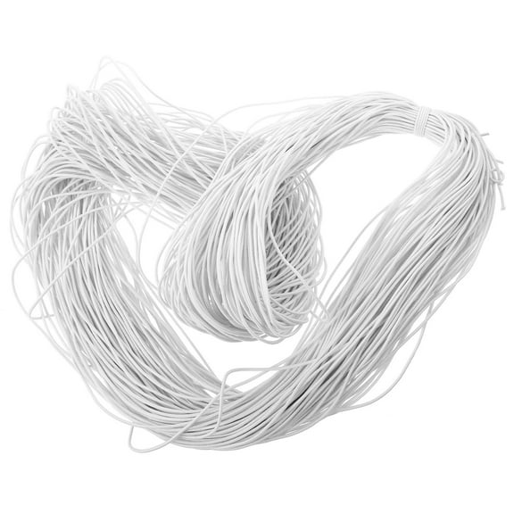 GOOHOCHY Bungee Cord White Polyester 1 Roll Picnic