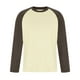 thumbnail image 2 of pstuiky camisetas de manga larga para hombre, Camisa informal de manga larga con empalmes sólidos para hombre, de alta elasticidad, que mantiene el calor. top de hombre l, 2 of 5