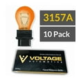 thumbnail image 3 of (10 Pack) 3157A 3157NA 3157 Amber Automotive Brake Light Turn Signal Side Marker Light Bulb - Voltage Automotive- Standard Replacement, 3 of 5