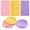 Pink, Yellow, Purple, variant on 120 Pieces Compressed Facial Sponge for Estheticians Face Makeup Removal Cleansing Sponge Pad Exfoliating Spa Wash Round Facial Cleansing Pads Supplies