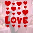 thumbnail image 4 of Decoración del Día de Valentín, pancarta de , guirnalda de cuerdas colgantes, pancarta de corazón para propuesta, recuerdos para la, 4 of 7