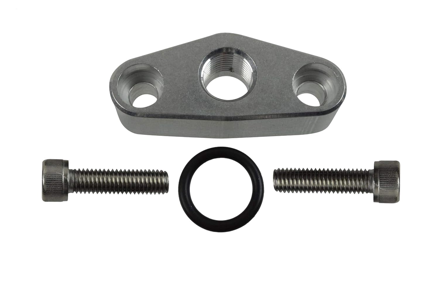 ICT Billet Oil Pressure Sensor Adapter Port - For Gen 4 LS Valley Pan - M16-1.5 Sending Unit 551623