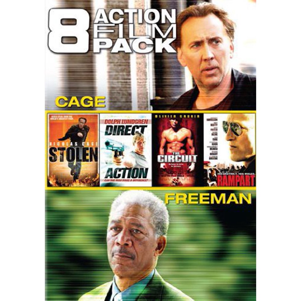 8 Film Action Action Pack (DVD)