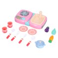 thumbnail image 2 of Entertainment Kitchen Sink Play Set, Music Effect Play Kitchen Sink Toys  For Girls For Boys Vegetable Sink + Stove, 2 of 8
