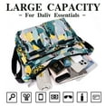 thumbnail image 6 of Nausy Women's Nylon Crossbody Shoulder Bag with Pocketbooks, Multicolor, 6 of 6