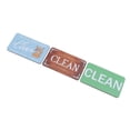 thumbnail image 4 of 3Pcs Dish Washer Refrigerator , Dishwasher  Clean Dirty Sign Double Sided DIY Refrigerator Kitchen Decoration, 4 of 8