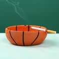 thumbnail image 3 of Cenicero de baloncesto, decoración del hogar, arreglo moderno de escritorio para el hogar (1 pieza) ER, 3 of 5