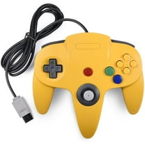 Luxmo Classic N64 Controller, Wired N64 Gamepad Controllers with Upgraded Joystick for N64 Video Game Console N64 system