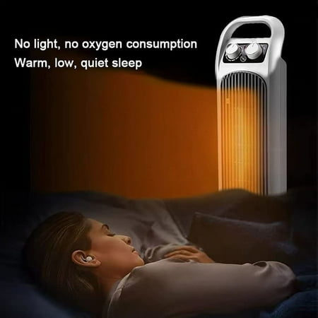 

Yedhsi Heaters Ceramic Fan Heater Silent Vertical Energy-saving Electric Heater 2000 W Suitable For Rooms Up To 30 M² Tilt Protection Overheating Protection